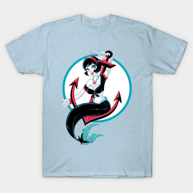 Mermaid T-Shirt by ZoeStanleyArts